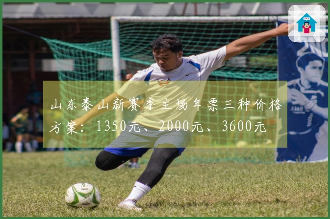 山东泰山新赛季主场年票三种价格方案：1350元、2000元、3600元